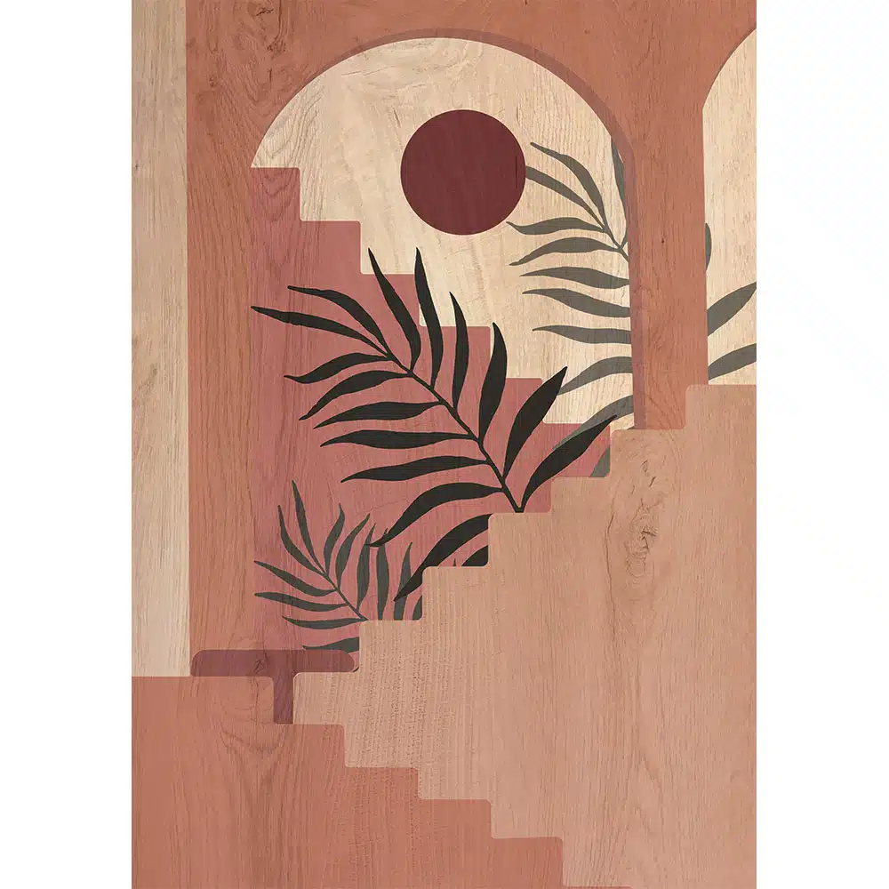 ARCHITECTURE ABSTRACT - Πίνακας διακόσμησης από ξύλο
