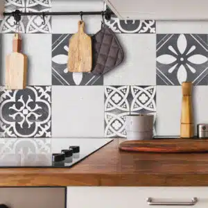 Tile Black Slate καλύμματα για πλακάκια τοίχου