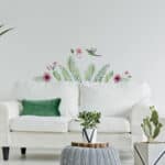 TROPICAL HUMMINGBIRD βινυλίου αυτοκόλλητα τοίχου