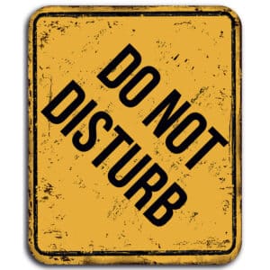 Do Not Disturb πινακίδα διακόσμησης Forex (49425)