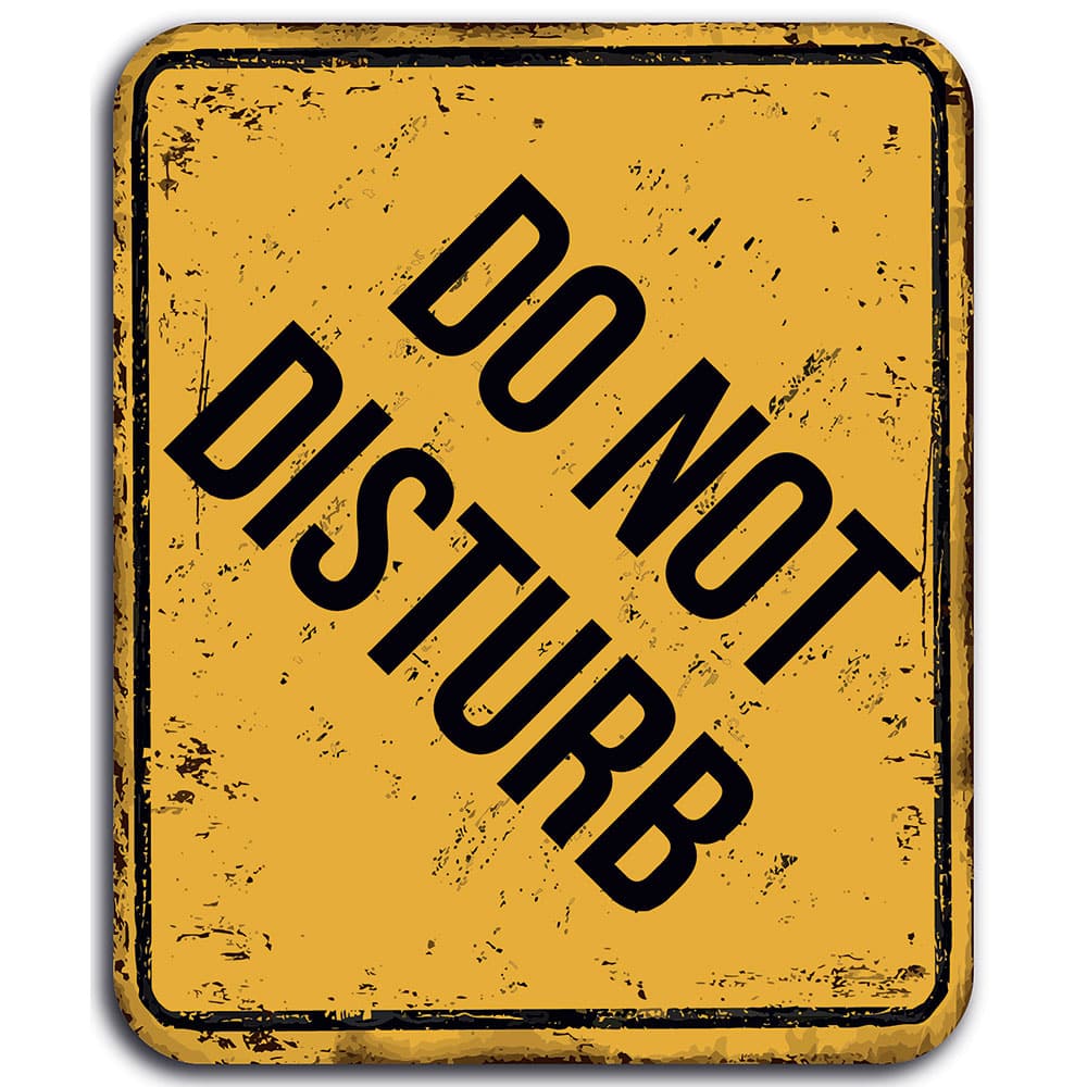 DO NOT DISTURB - Forex πινακίδα διακόσμησης