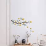 YELLOW BRANCH αφρώδη αυτοκόλλητα 3D