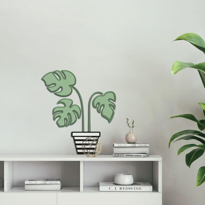 PLANT αφρώδη αυτοκόλλητα 3D