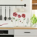 POPPIES βινυλίου αυτοκόλλητα τοίχου