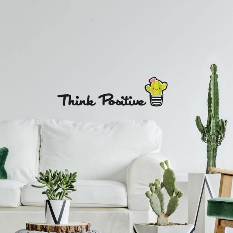 THINK POSITIVE - αφρώδη αυτοκόλλητα 3D