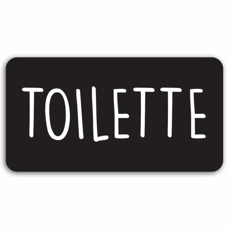 TOILETTE 2 - Forex πινακίδα διακόσμησης