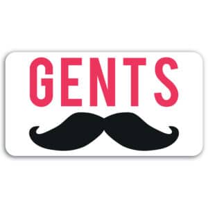 Gents πινακίδα διακόσμησης Forex (63106)