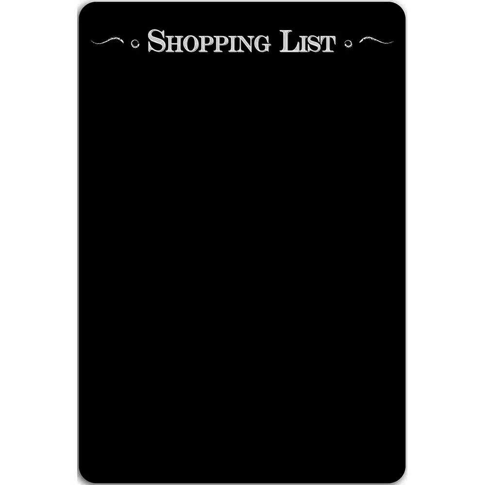 SHOPPING LIST - Forex πινακίδα διακόσμησης