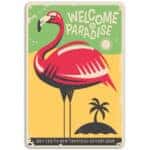 FLAMINGO PARADISE - Forex πινακίδα διακόσμησης