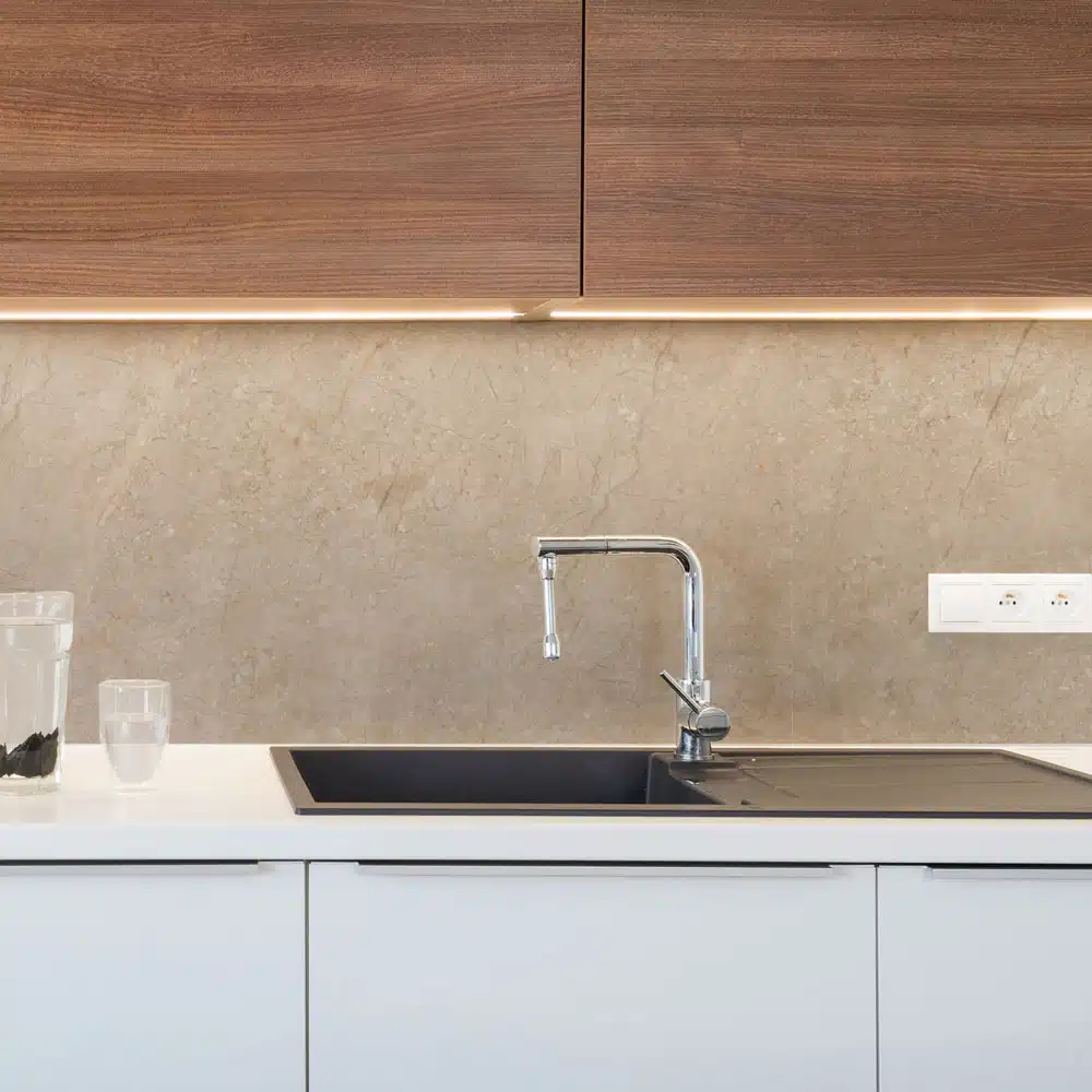 Travertine Stones πλάτη προστασίας τοίχου