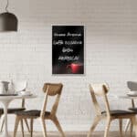 COFFEE - Μαυροπίνακας Plexi Fun