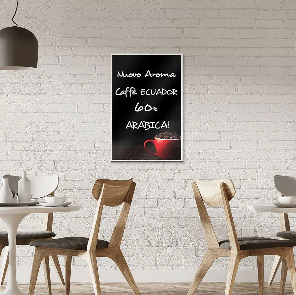 COFFEE - Μαυροπίνακας Plexi Fun