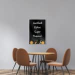 COCTAIL - Μαυροπίνακας Plexi Fun