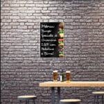 HAMBURGER - Μαυροπίνακας Plexi Fun