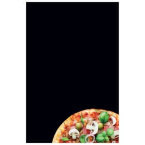 Pizza μαυροπίνακας Plexi Fun L (71005)