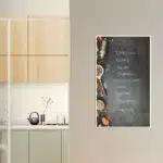 GRINDER - Μαυροπίνακας Plexi Fun