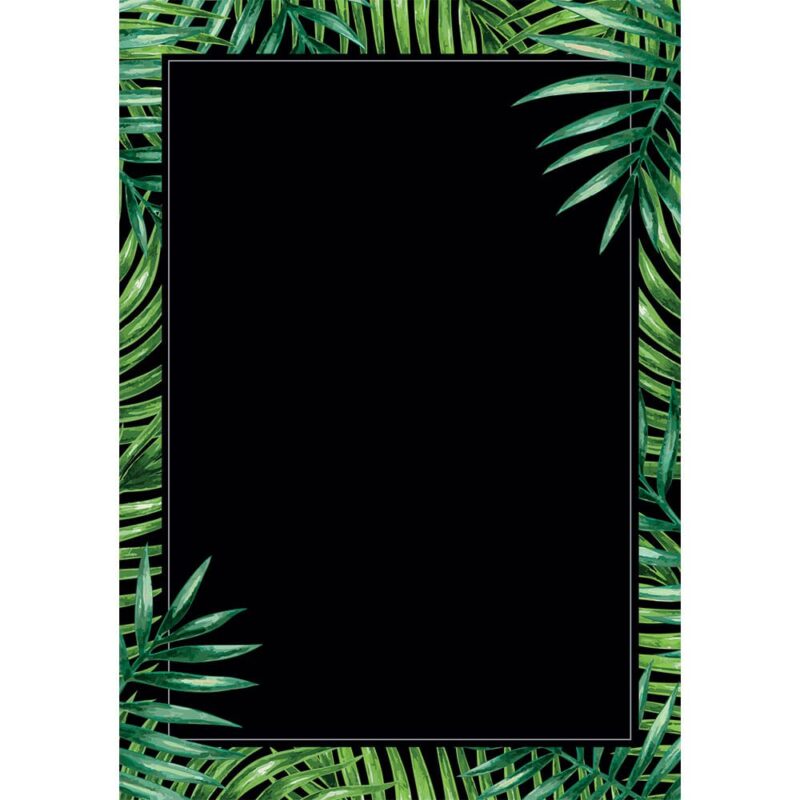 TROPICAL - Μαυροπίνακας τοίχου αυτοκόλλητος