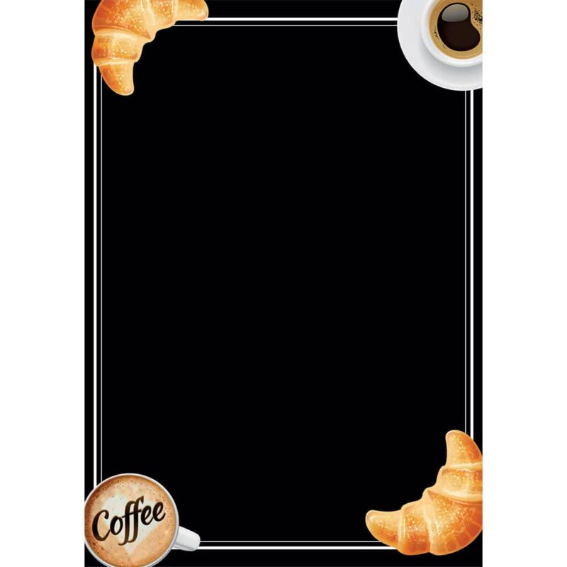COFFEE - Μαυροπίνακας τοίχου αυτοκόλλητος