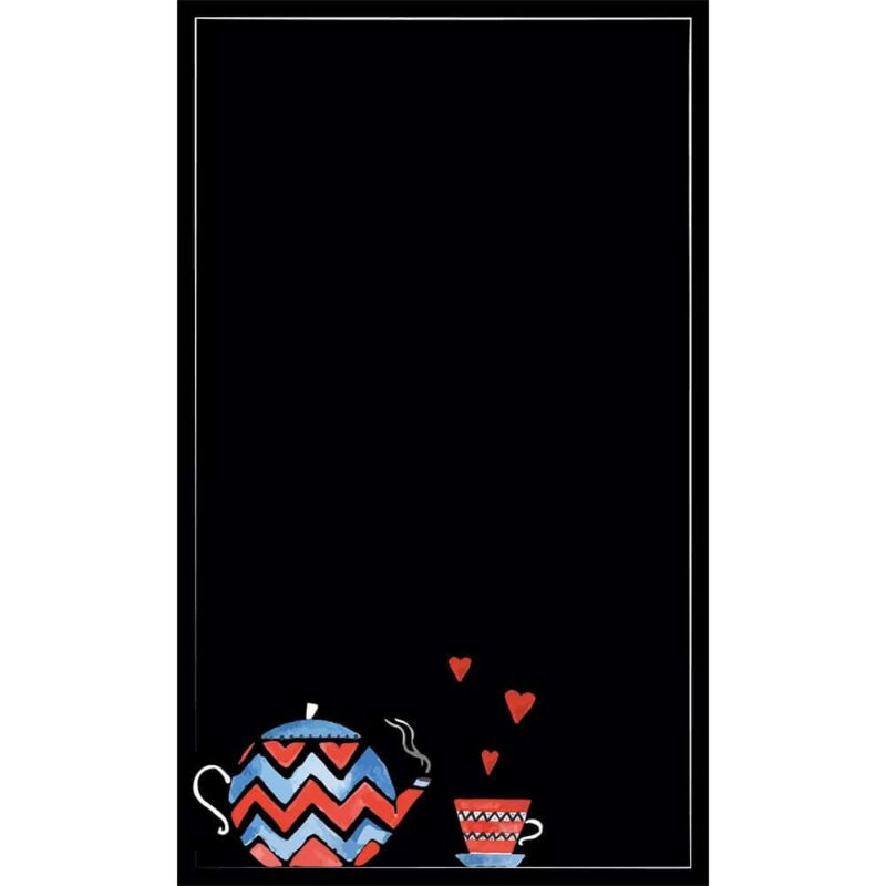 TEA - Μαυροπίνακας τοίχου αυτοκόλλητος