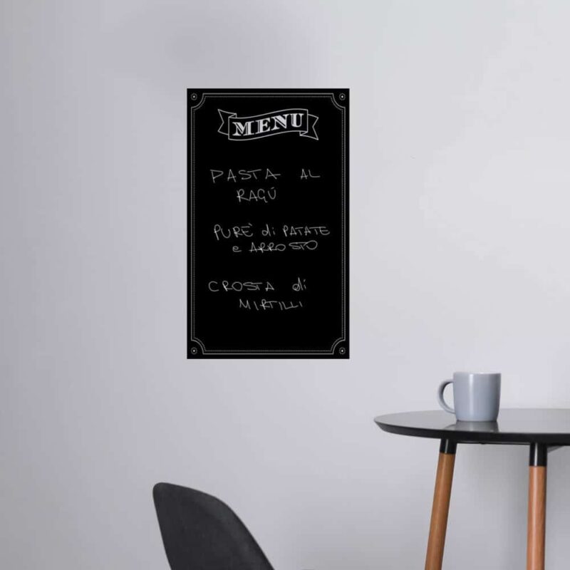 MENU - Μαυροπίνακας τοίχου αυτοκόλλητος