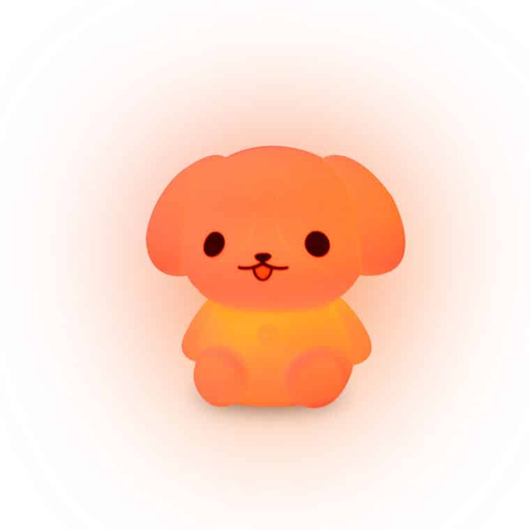 Dog mini light φορητό φωτιστικό νυκτός