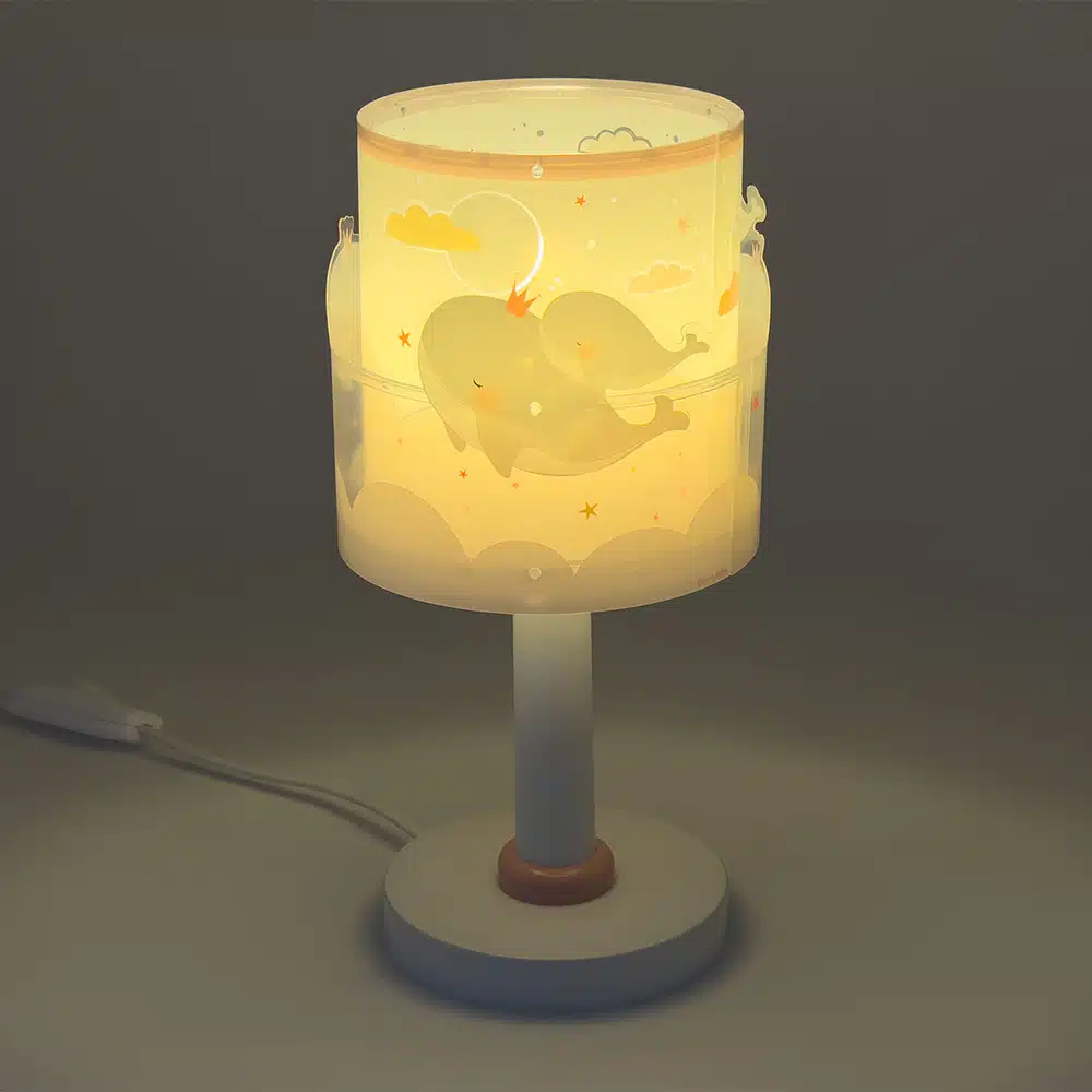WHALE DREAMS PINK επιτραπέζιο παιδικό φωτιστικό