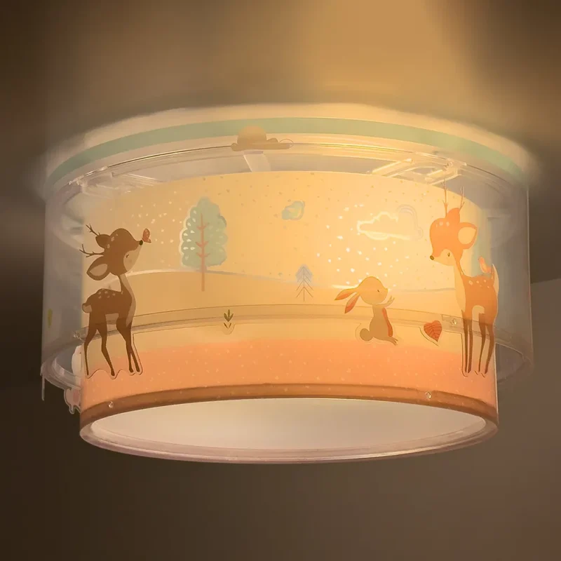 Loving Deer πλαφονιέρα παιδικό φωτιστικό