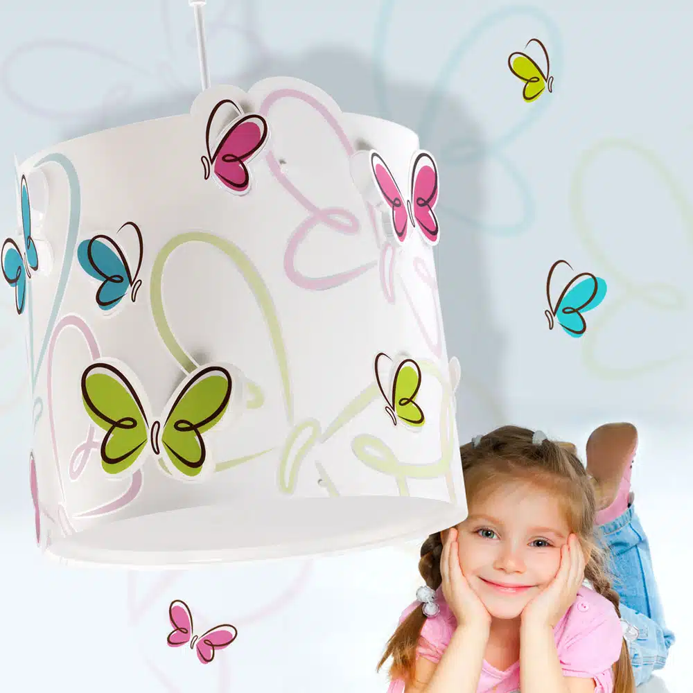 Butterfly παιδικό φωτιστικό οροφής κρεμαστό
