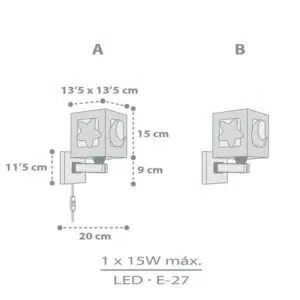 MOONLIGHT GRAY απλίκα τοίχου διπλού τοιχώματος