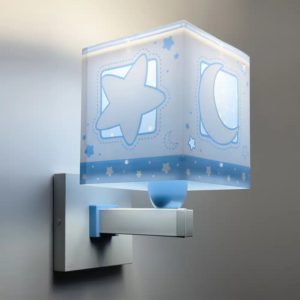 MOONLIGHT BLUE απλίκα τοίχου παιδικό φωτιστικό