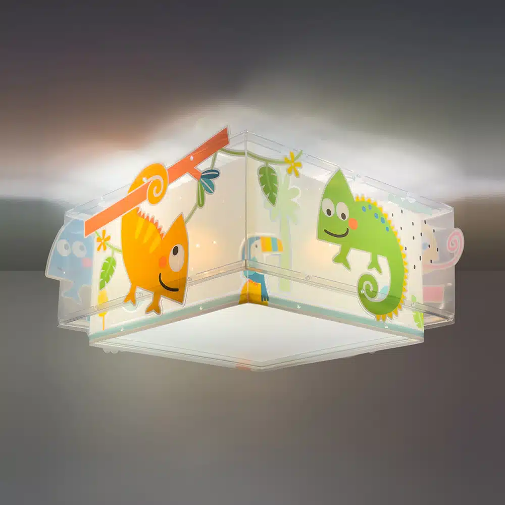 HAPPY JUNGLE πλαφονιέρα παιδικό φωτιστικό