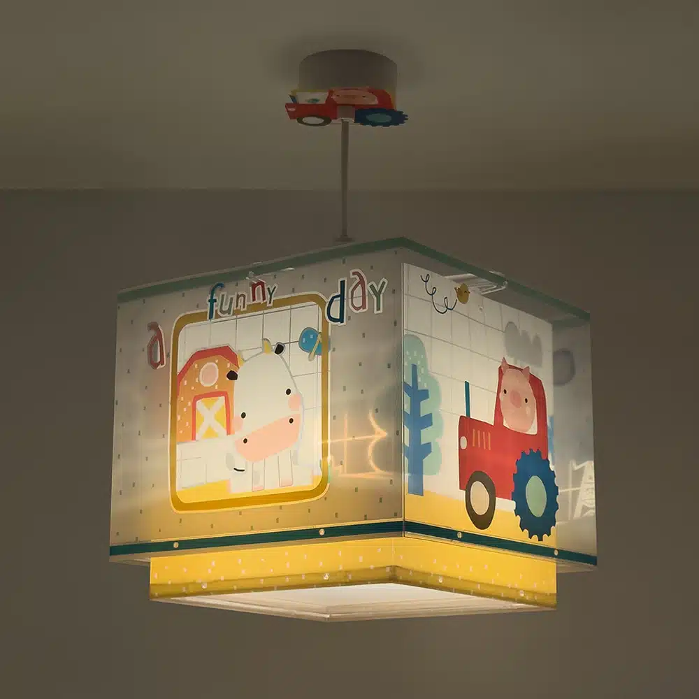 MY FARM κρεμαστό παιδικό φωτιστικό οροφής