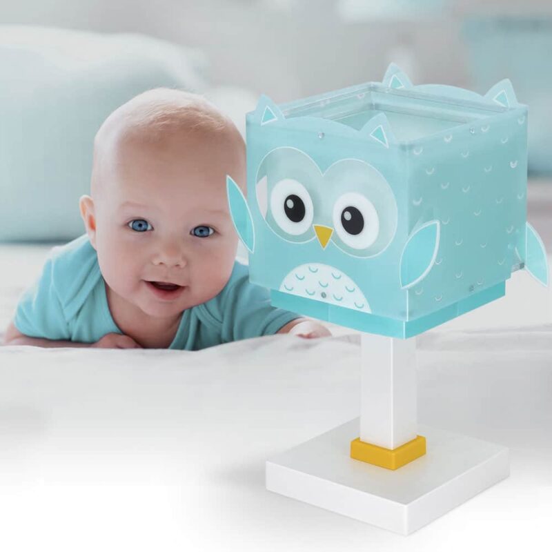 Little Owl φωτιστικό κομοδίνου με κουκουβάγιες που φωσφορίζει