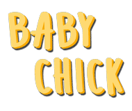 Baby Chick απλίκα τοίχου