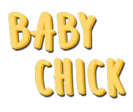 Baby Chick απλίκα τοίχου