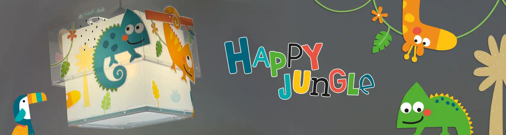 Παιδικά φωτιστικά Happy Jungle