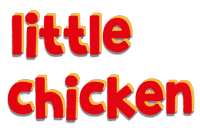 Little Chicken απλίκα τοίχου