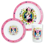 MINNIE 3 PIECES LUNCH SET