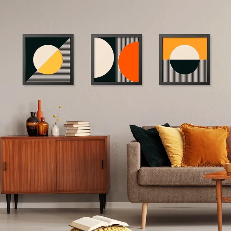 YELLOW MINIMAL - Art Plexi πίνακας