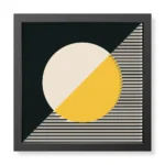 YELLOW MINIMAL - Art Plexi πίνακας