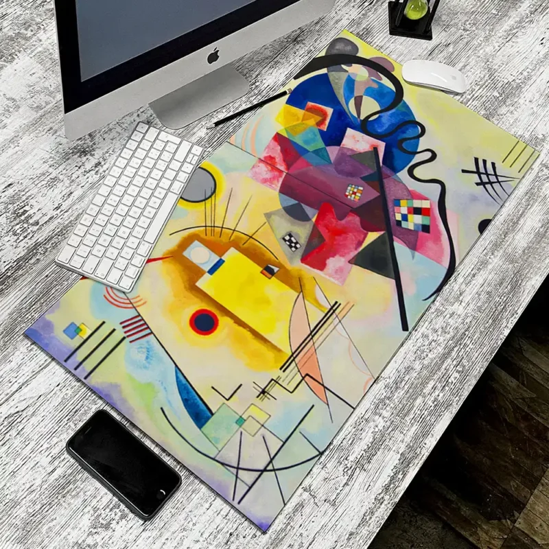 Kandinsky επιτραπέζιο πατάκι γραφείου με πολύχρωμο αφηρημένο σχέδιο