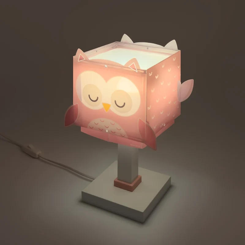 Little Owl Pink επιτραπέζιο φωτιστικό