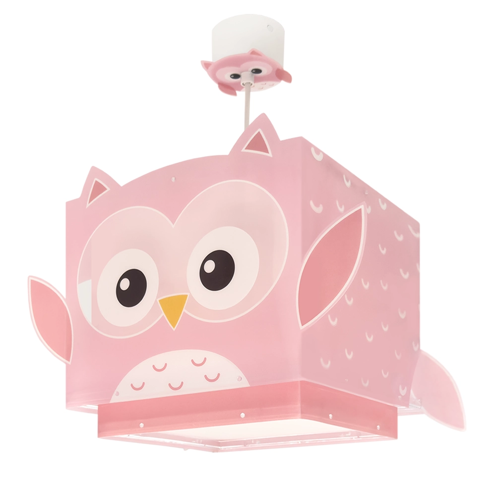 Little Owl Pink κρεμαστό φωτιστικό οροφής