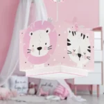 Baby Jungle Pink κρεμαστό παιδικό φωτιστικό οροφής