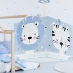 Baby Jungle Blue κρεμαστό παιδικό φωτιστικό οροφής