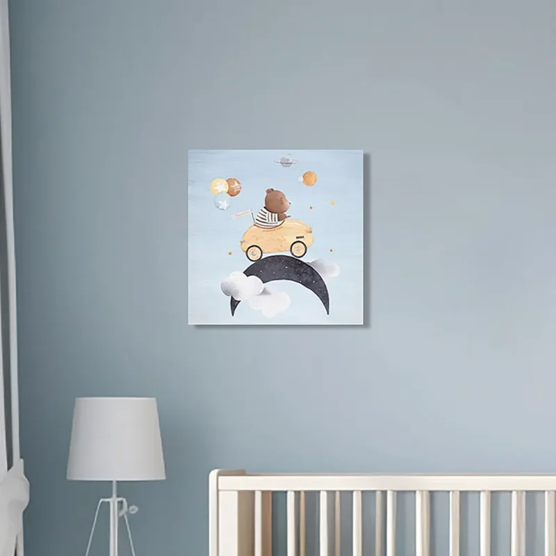 Wood Art παιδικός πίνακας από ξύλο