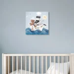 Wood Art παιδικός πίνακας από ξύλο