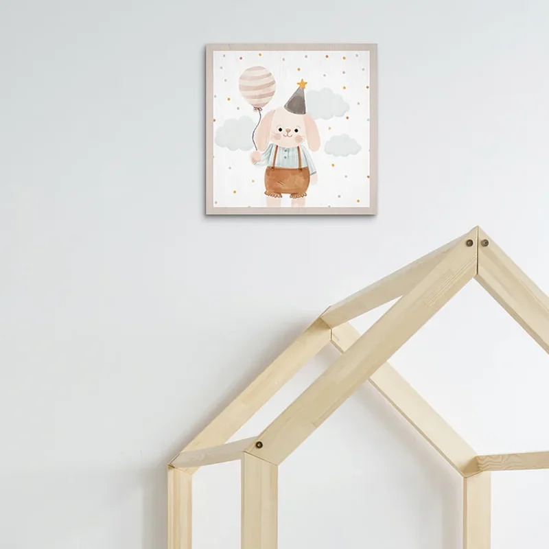 Wood Art παιδικός πίνακας από ξύλο