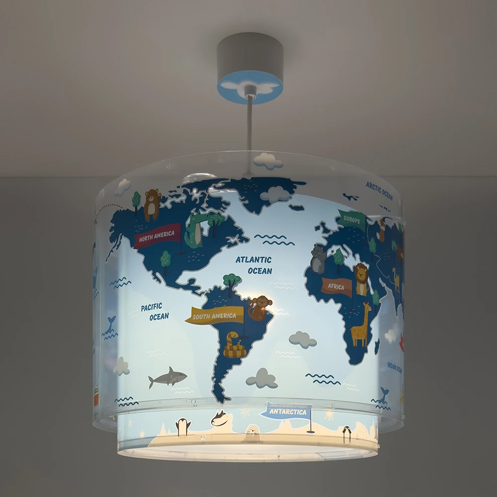 Kids World κρεμαστό παιδικό φωτιστικό