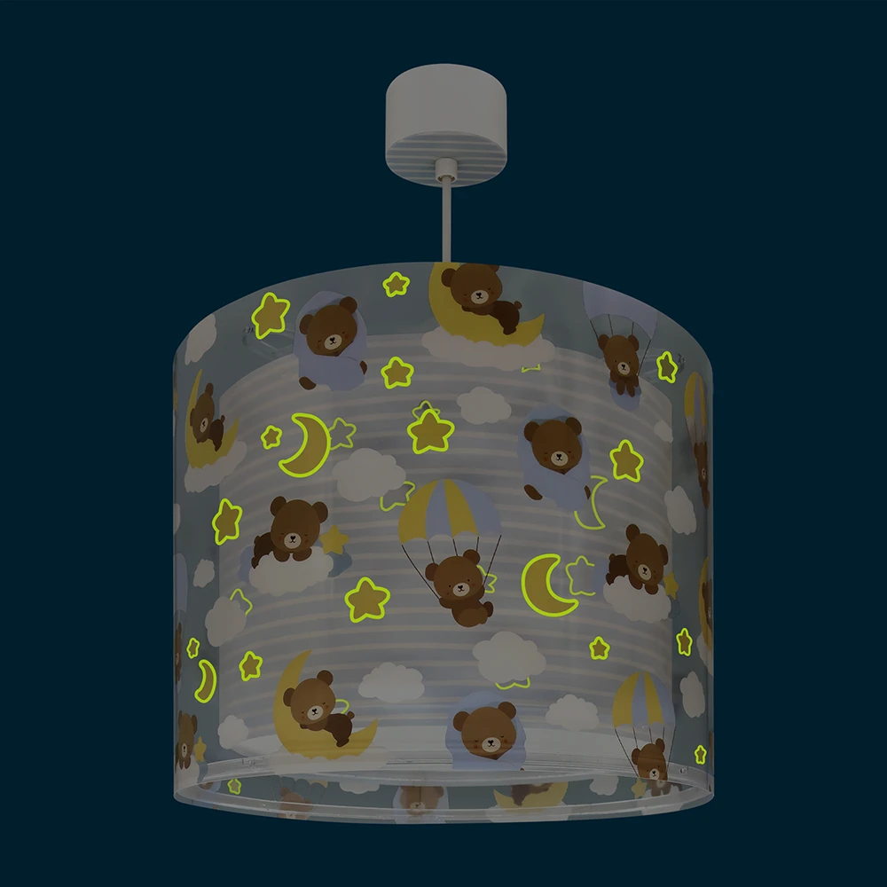 41572T_C Baby Teddy κρεμαστό παιδικό φωτιστικό